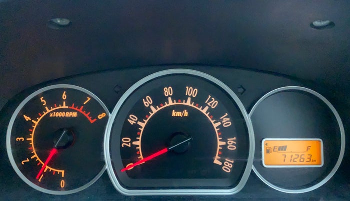 2014 Maruti Alto K10 VXI, Petrol, Manual, 71,263 km, Odometer Image