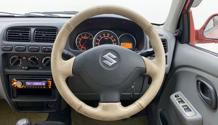 2014 Maruti Alto K10 VXI, Petrol, Manual, 71,263 km, Steering Wheel Close Up