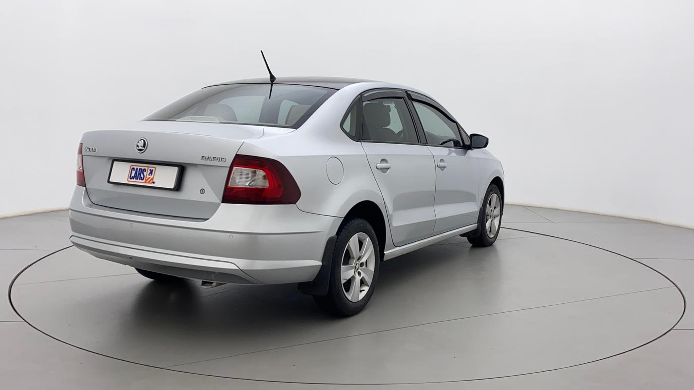 2017 Skoda Rapid AMBITION 1.5 TDI, Diesel, Manual, 75,341 km, Right Back Diagonal