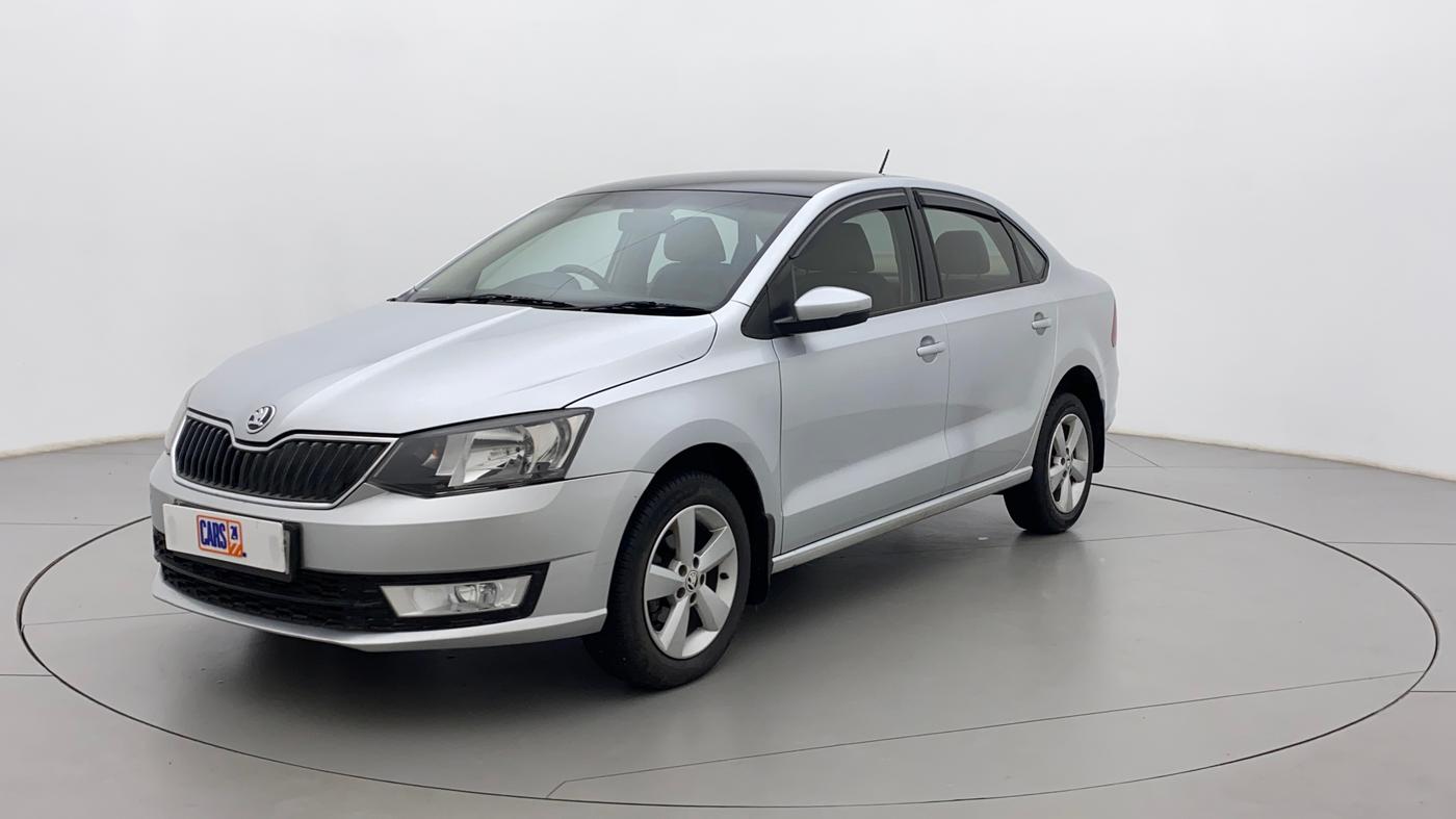 2017 Skoda Rapid AMBITION 1.5 TDI, Diesel, Manual, 75,341 km, Left Front Diagonal