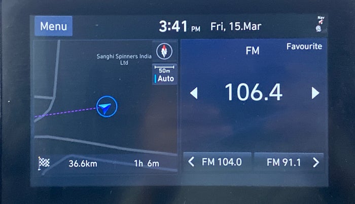 2021 Hyundai VENUE SX PLUS 1.0 TURBO DCT, Petrol, Automatic, 37,987 km, Touchscreen Infotainment System