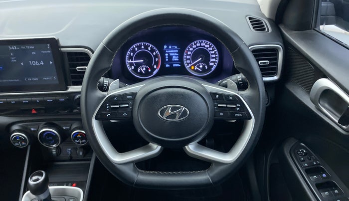 2021 Hyundai VENUE SX PLUS 1.0 TURBO DCT, Petrol, Automatic, 37,987 km, Steering Wheel Close Up