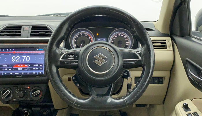 2018 Maruti Dzire VXI AMT, Petrol, Automatic, 45,794 km, Steering Wheel Close Up