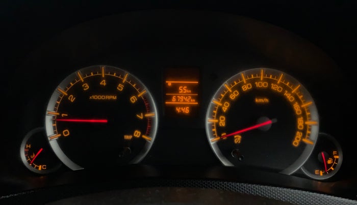 2015 Maruti Swift VXI, Petrol, Manual, 67,942 km, Odometer Image
