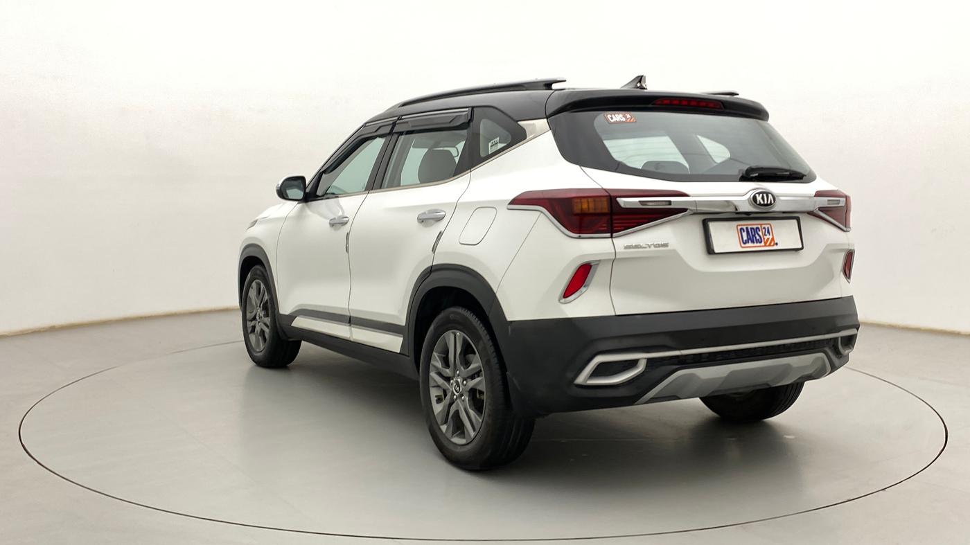 2020 KIA SELTOS HTX 1.5 CVT PETROL, Petrol, Automatic, 67,320 km, Left Back Diagonal