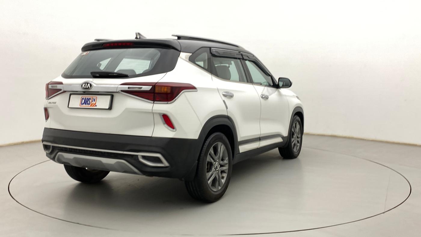 2020 KIA SELTOS HTX 1.5 CVT PETROL, Petrol, Automatic, 67,320 km, Right Back Diagonal