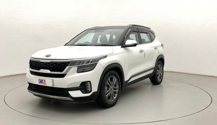 2020 KIA SELTOS HTX 1.5 CVT PETROL, Petrol, Automatic, 67,320 km, Left Front Diagonal
