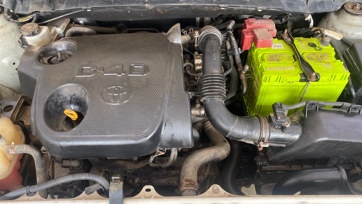 2013 Toyota Etios Liva GD, Diesel, Manual, 70,725 km, Engine View