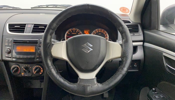 2014 Maruti Swift VXI, Petrol, Manual, 79,844 km, Steering Wheel Close Up