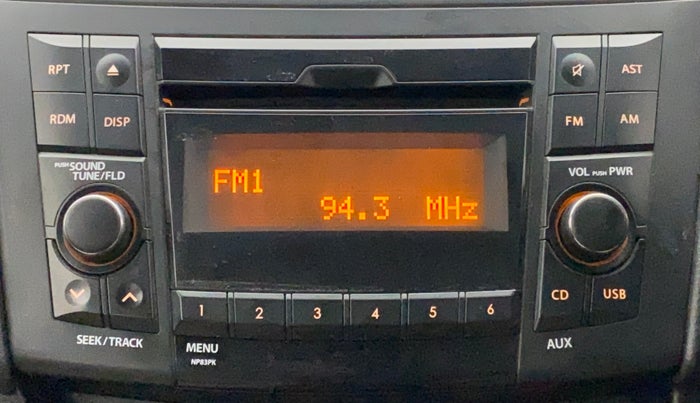 2014 Maruti Swift VXI, Petrol, Manual, 79,844 km, Infotainment System