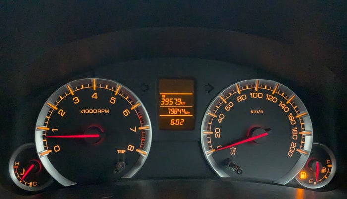2014 Maruti Swift VXI, Petrol, Manual, 79,844 km, Odometer Image