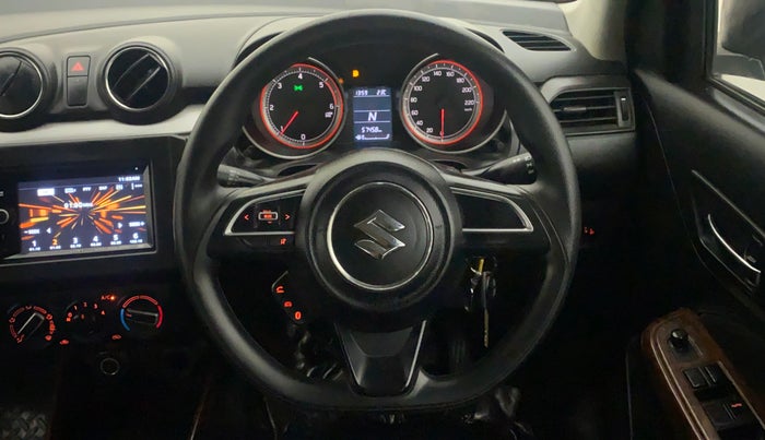 2018 Maruti Swift VDI AMT, Diesel, Automatic, 57,651 km, Steering Wheel Close Up