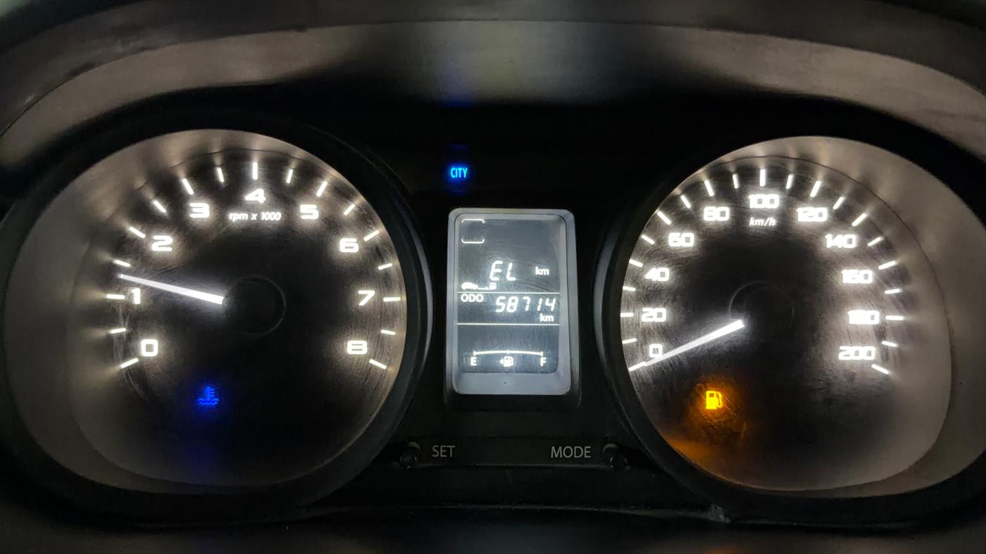 2016 Tata Tiago XT PETROL, Petrol, Manual, 58,676 km, Odometer Image