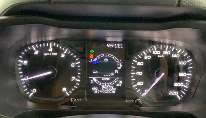 2021 Tata ALTROZ XT PETROL, Petrol, Manual, 24,596 km, Odometer Image