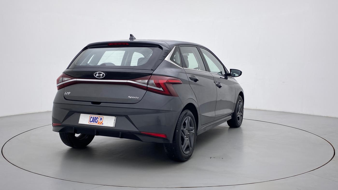 2020 Hyundai NEW I20 SPORTZ 1.2 MT, Petrol, Manual, 4,172 km, Right Back Diagonal