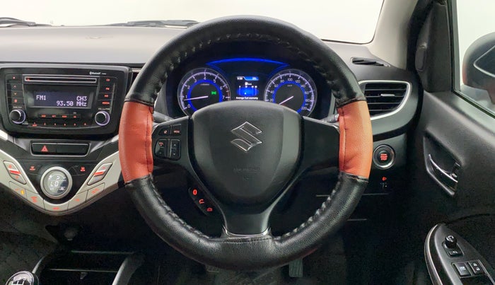 2017 Maruti Baleno ZETA PETROL 1.2, Petrol, Manual, 22,396 km, Steering Wheel Close Up