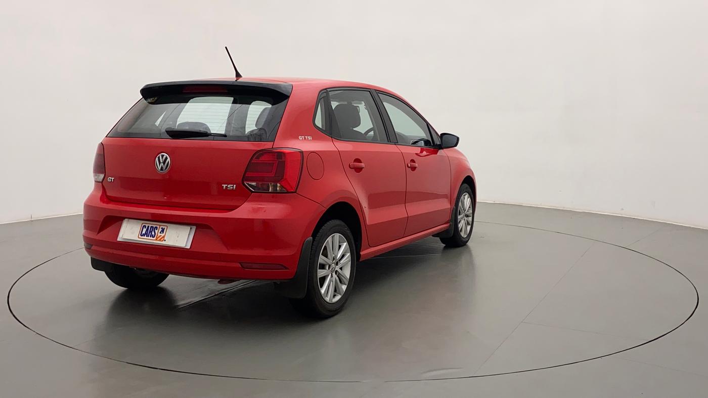 2015 Volkswagen Polo GT TSI AT, Petrol, Automatic, 73,681 km, Right Back Diagonal