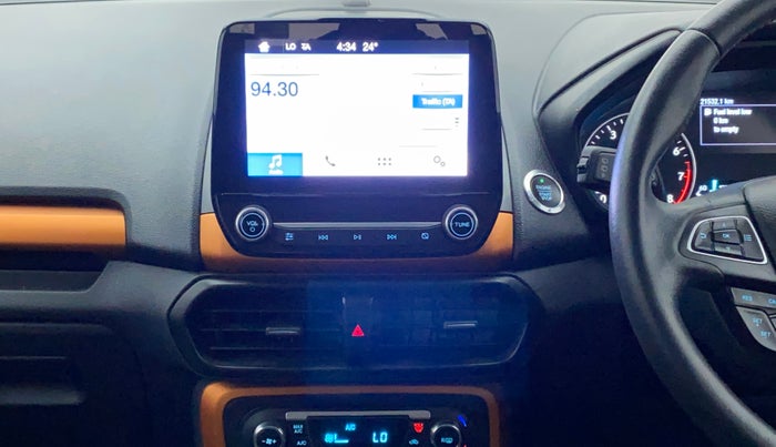 2020 Ford Ecosport TITANIUM 1.5 SPORTS(SUNROOF) PETROL, Petrol, Manual, 21,531 km, Air Conditioner