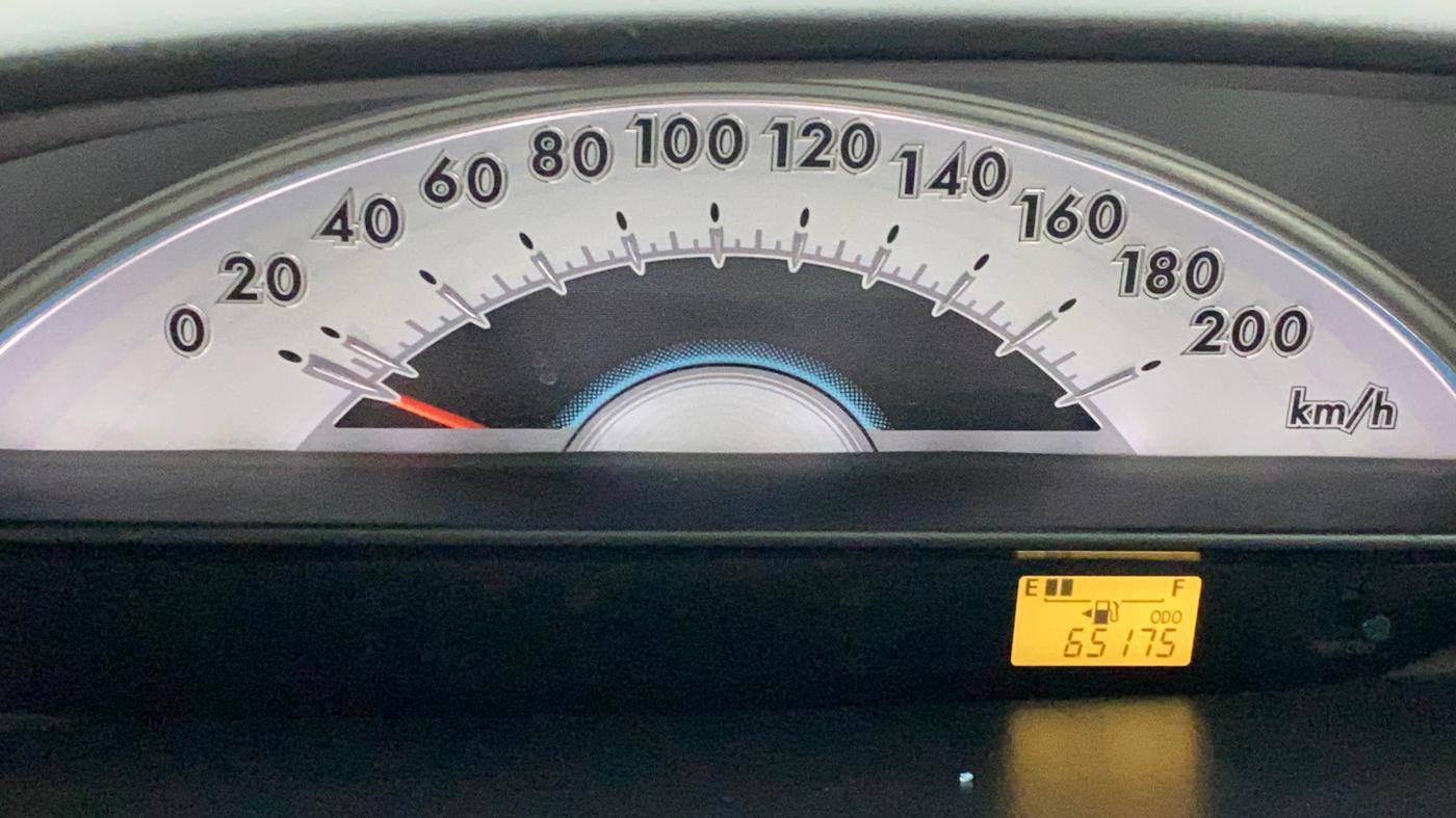2012 Toyota Etios G, Petrol, Manual, 65,175 km, Odometer Image
