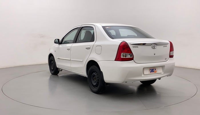 2012 Toyota Etios G, Petrol, Manual, 65,175 km, Left Back Diagonal