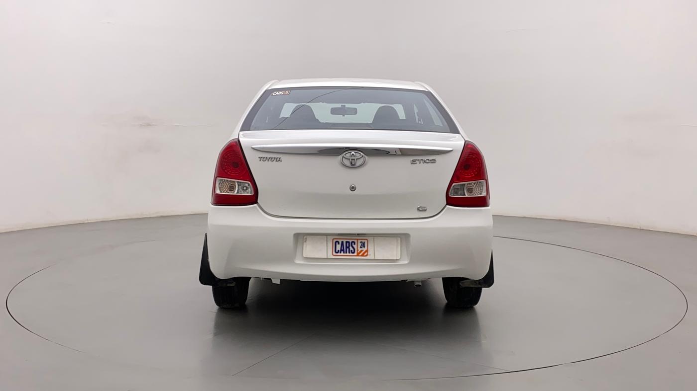 2012 Toyota Etios G, Petrol, Manual, 65,175 km, Back/Rear