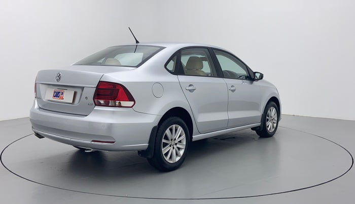 2016 Volkswagen Vento HIGHLINE 1.2 TSI AT, Petrol, Automatic, 68,459 km, Right Back Diagonal (45- Degree) View