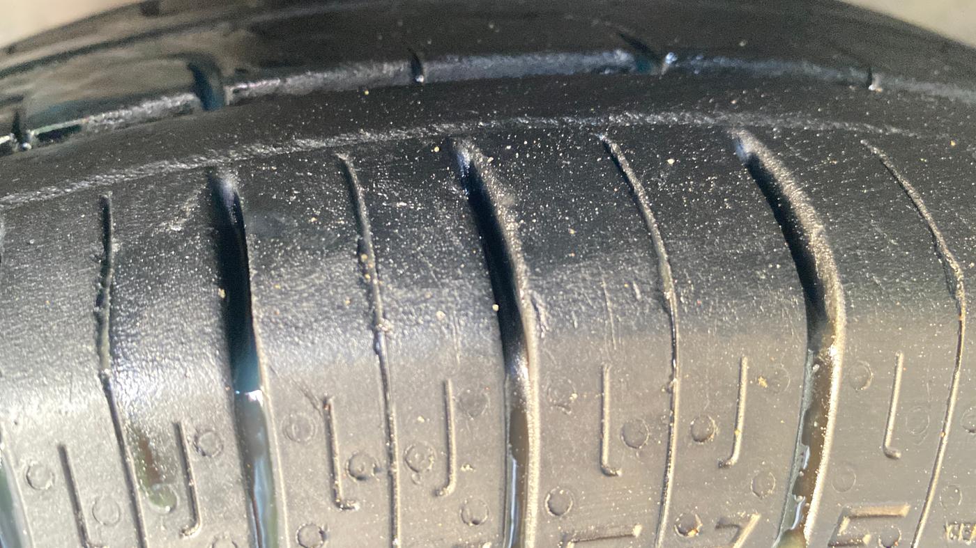 2020 Tata Tiago XT PETROL, CNG, Manual, 92,563 km, Left Front Tyre Tread