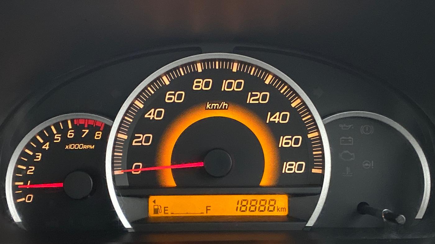 2013 Maruti Wagon R 1.0 VXI, Petrol, Manual, 18,887 km, Odometer Image