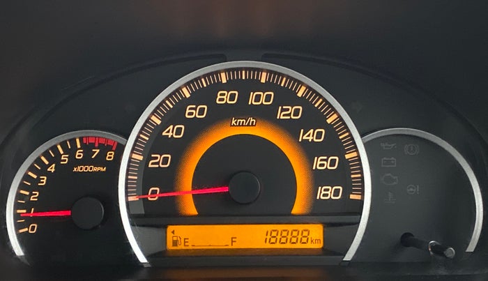 2013 Maruti Wagon R 1.0 VXI, Petrol, Manual, 18,887 km, Odometer Image
