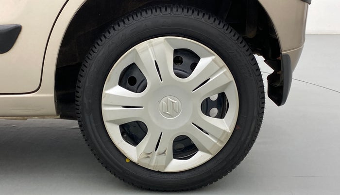 2013 Maruti Wagon R 1.0 VXI, Petrol, Manual, 18,887 km, Left Rear Wheel