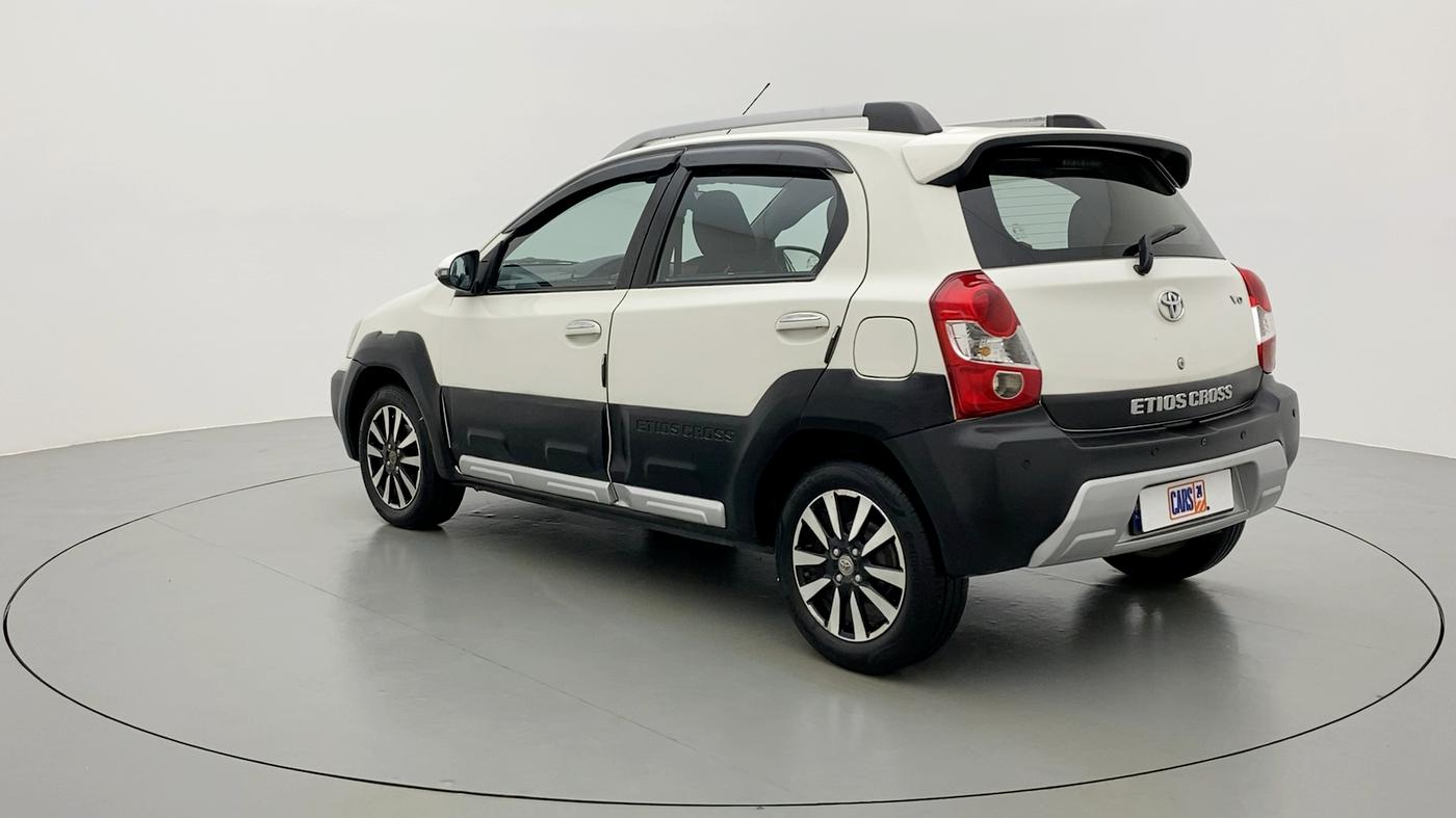 2014 Toyota Etios CROSS VD, Diesel, Manual, 83,974 km, Left Back Diagonal