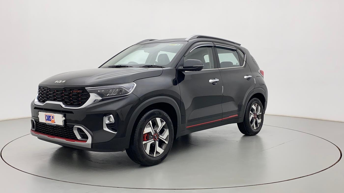 2023 KIA SONET GTX PLUS 1.0 DCT, Petrol, Automatic, 15,877 km, Left Front Diagonal