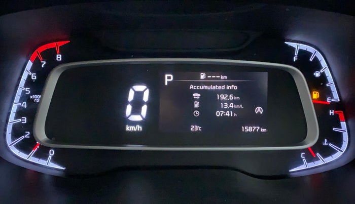 2023 KIA SONET GTX PLUS 1.0 DCT, Petrol, Automatic, 15,877 km, Odometer Image