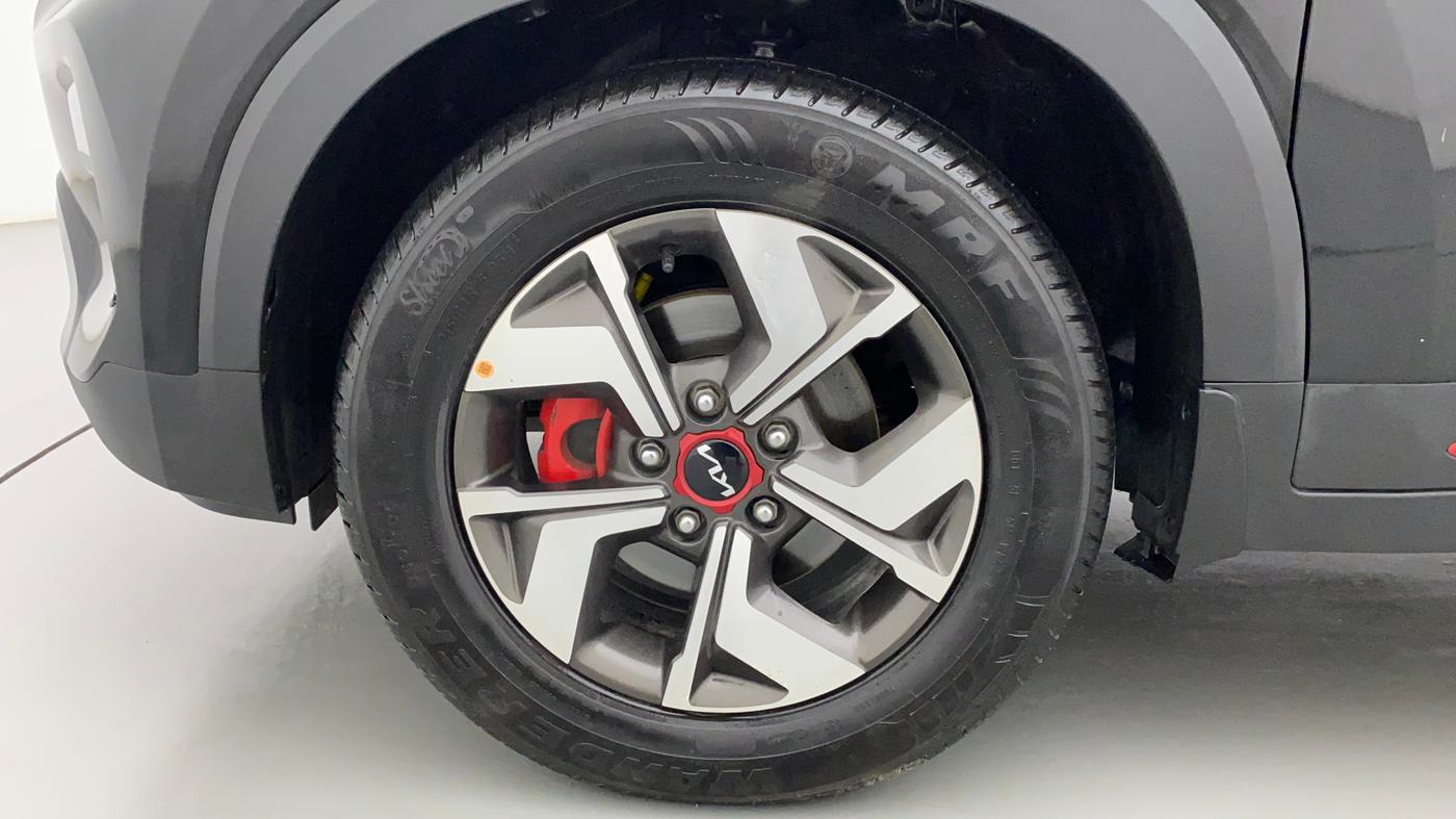 2023 KIA SONET GTX PLUS 1.0 DCT, Petrol, Automatic, 15,877 km, Left Front Wheel