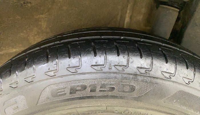 2018 Maruti IGNIS ZETA 1.2 AMT, Petrol, Automatic, 36,361 km, Left Rear Tyre Tread