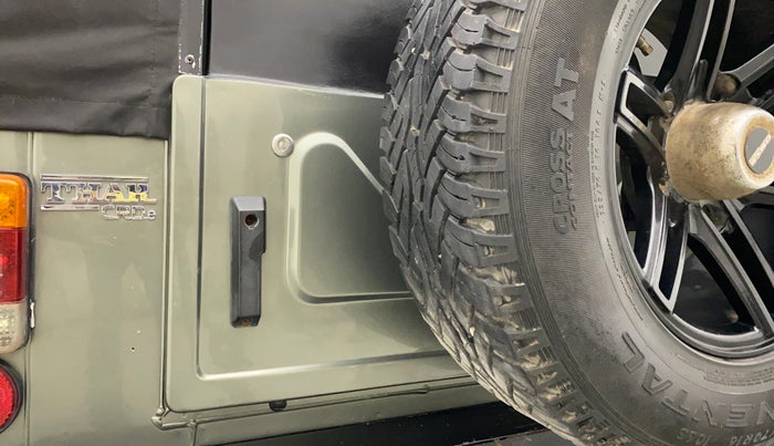2019 Mahindra Thar CRDE 4X4 AC, Diesel, Manual, 46,258 km, Dicky (Boot door) - Paint has minor damage