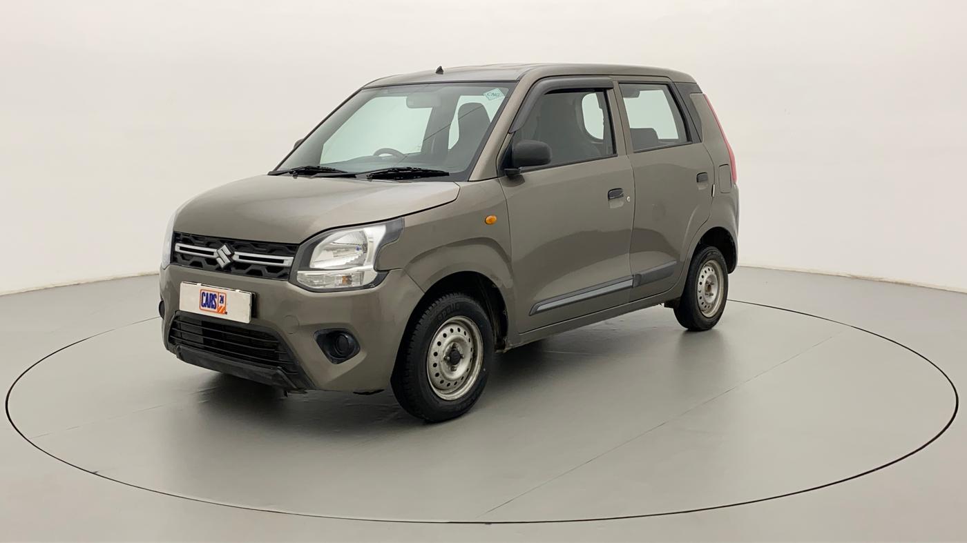 2019 Maruti New Wagon-R LXI CNG 1.0 L, CNG, Manual, 95,962 km, Left Front Diagonal
