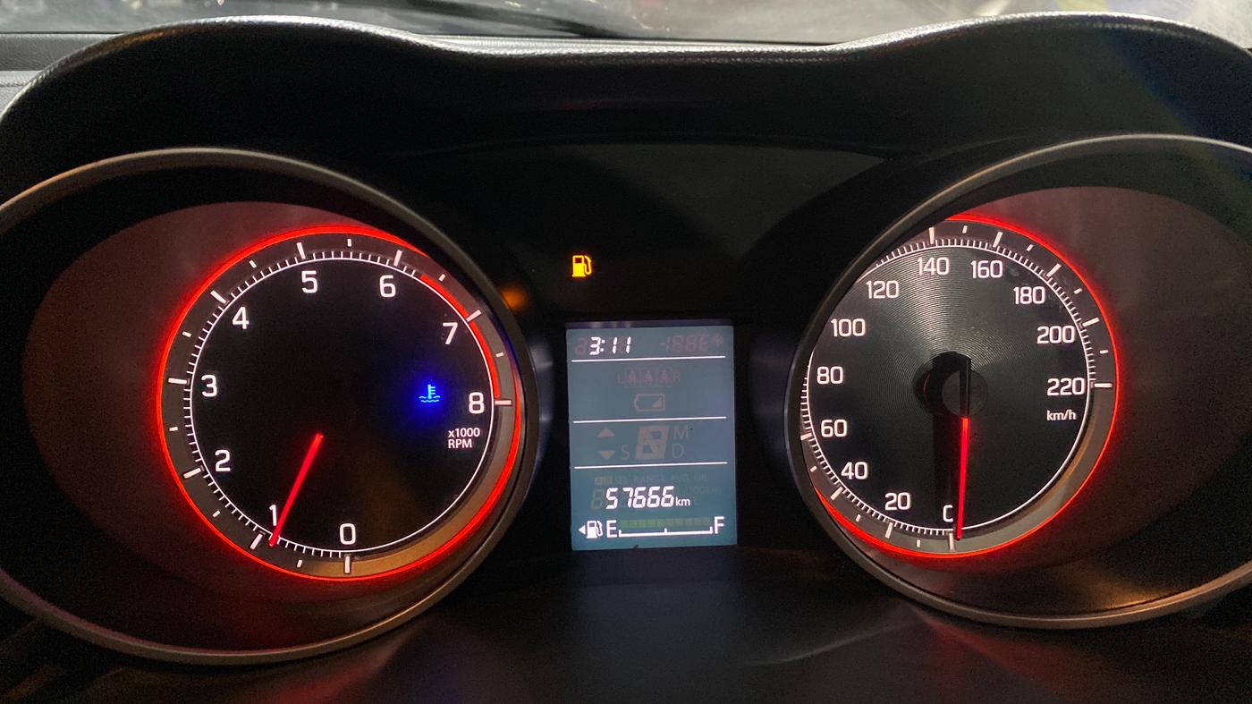 2018 Maruti Swift VXI, Petrol, Manual, 57,663 km, Odometer Image