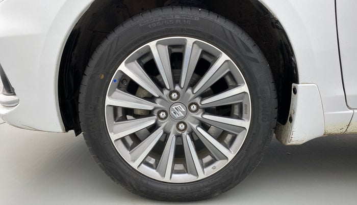 2021 Maruti Ciaz ALPHA 1.5 AT SHVS, Petrol, Automatic, 23,097 km, Left Front Wheel