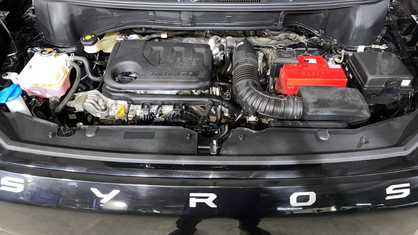 2025 KIA SYROS HTX Plus (O) 1.0 Turbo 7DCT, Petrol, Automatic, 5,939 km, Engine View