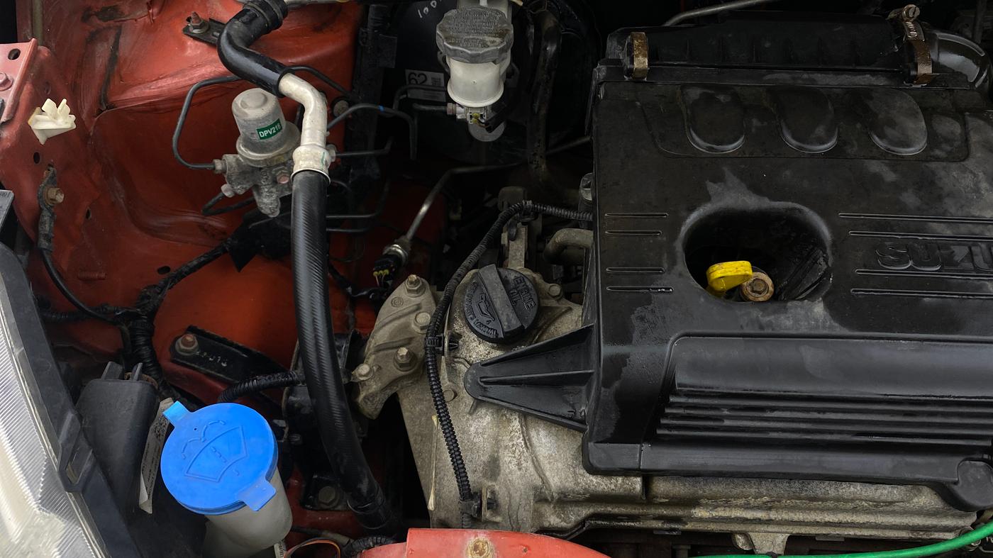2018 Maruti Celerio VXI AMT, Petrol, Automatic, 73,516 km, Engine View - Right