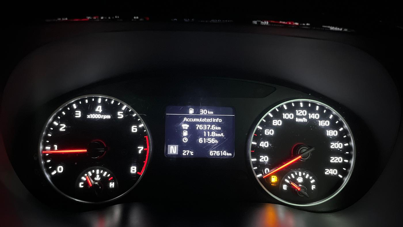 2022 KIA SELTOS HTK PLUS 1.5 IMT, Petrol, Manual, 67,614 km, Odometer Image