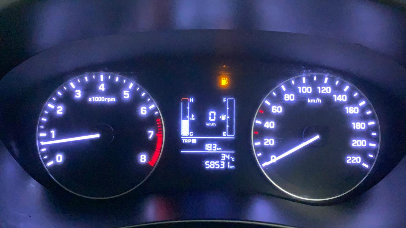 2016 Hyundai Elite i20 MAGNA 1.2, Petrol, Manual, 58,531 km, Odometer Image