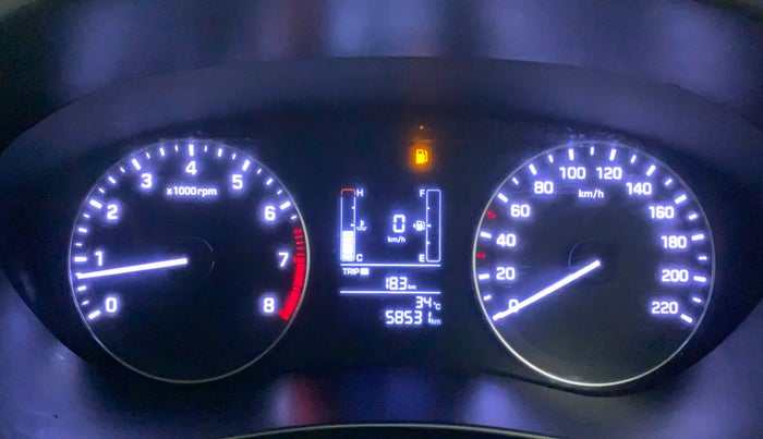 2016 Hyundai Elite i20 MAGNA 1.2, Petrol, Manual, 58,531 km, Odometer Image