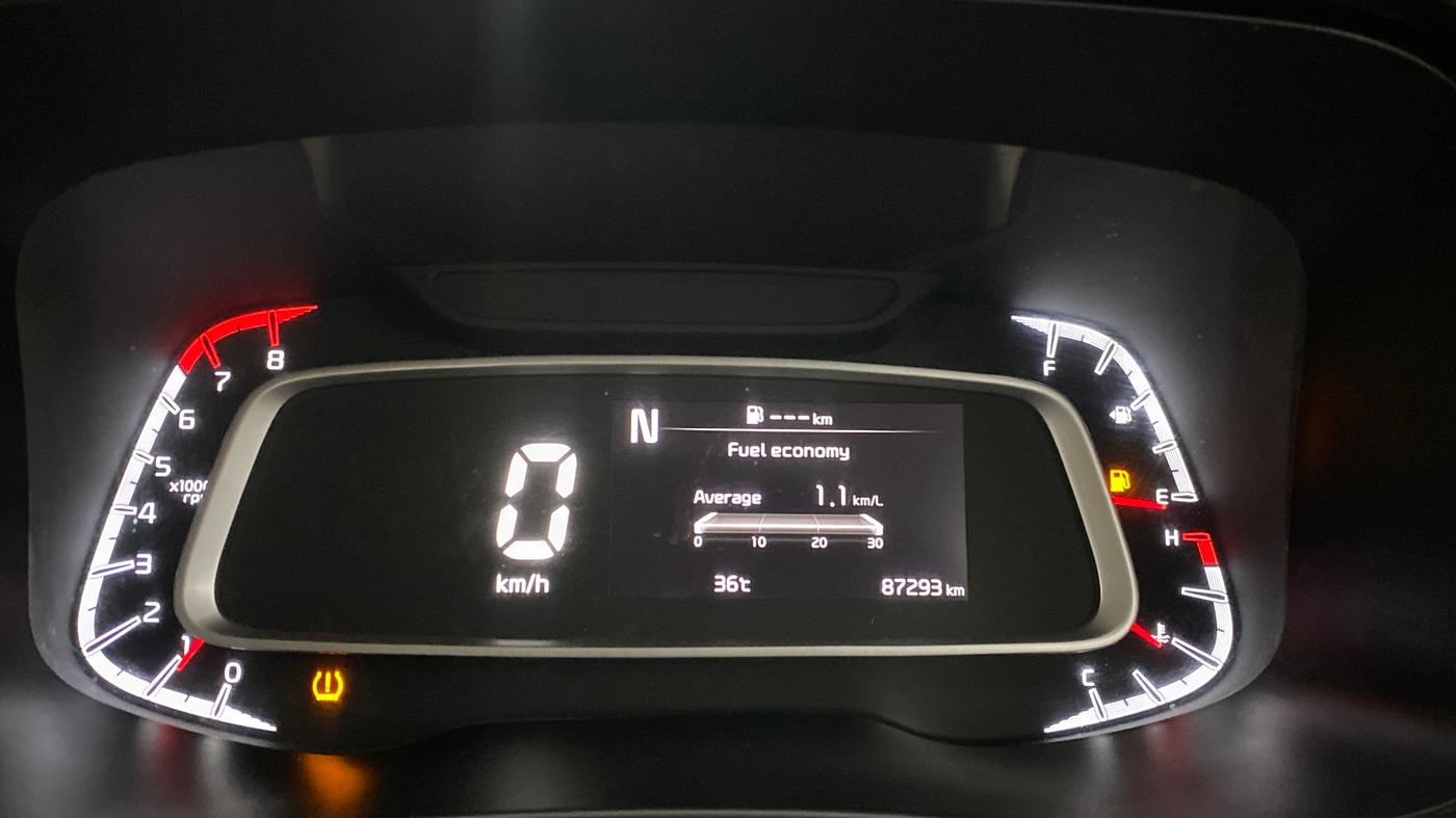 2021 KIA SONET HTX PLUS 1.0 IMT, Petrol, Manual, 87,291 km, Odometer Image