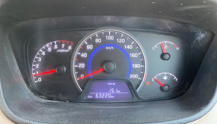 2015 Hyundai Grand i10 MAGNA 1.2 KAPPA VTVT, Petrol, Manual, 63,219 km, Odometer Image