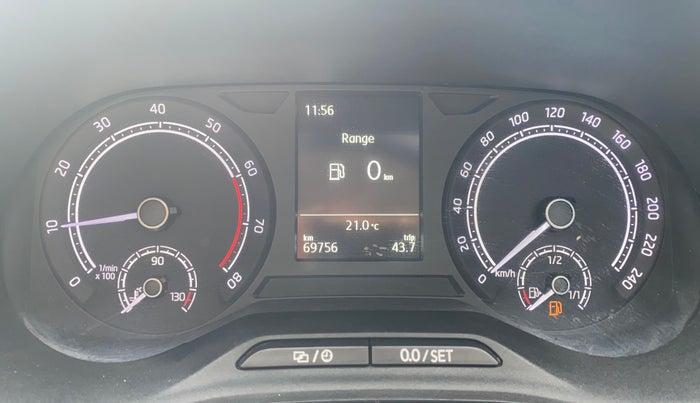 2022 Skoda SLAVIA STYLE 1.0L TSI MT, Petrol, Manual, 69,712 km, Odometer Image