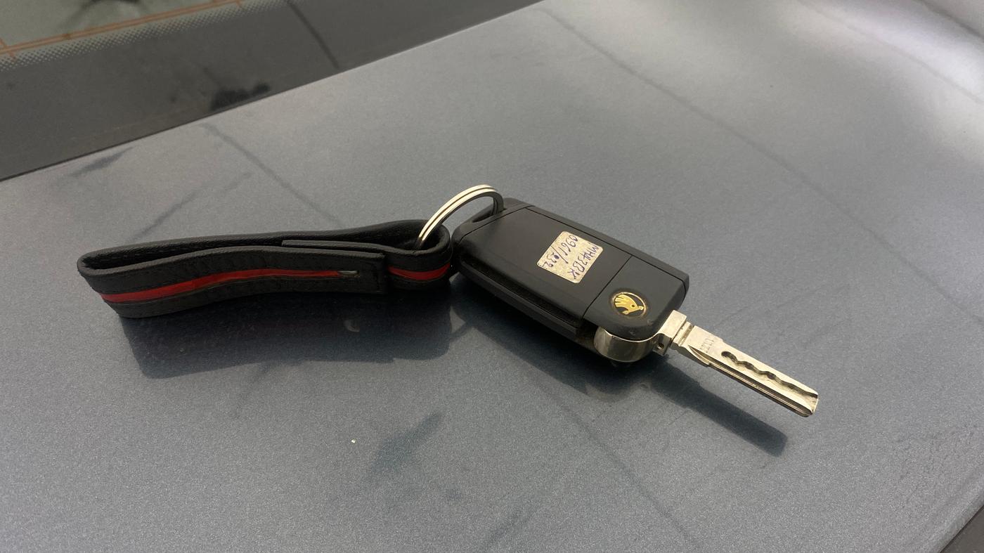 2017 Skoda Octavia STYLE 1.8 TSI AT, Petrol, Automatic, 92,175 km, Key Close Up