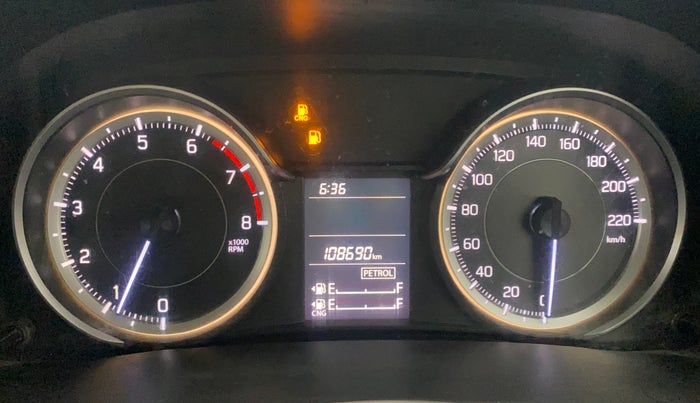 2021 Maruti Ertiga VXI CNG, CNG, Manual, 1,08,646 km, Odometer Image