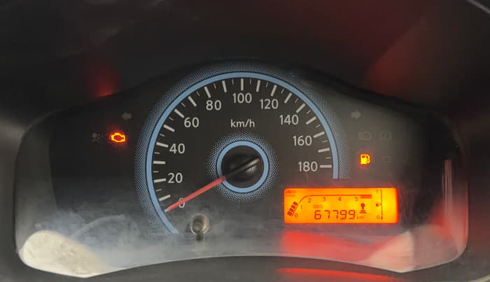 2017 Datsun Redi Go T(O) 1.0, CNG, Manual, 67,784 km, Odometer Image